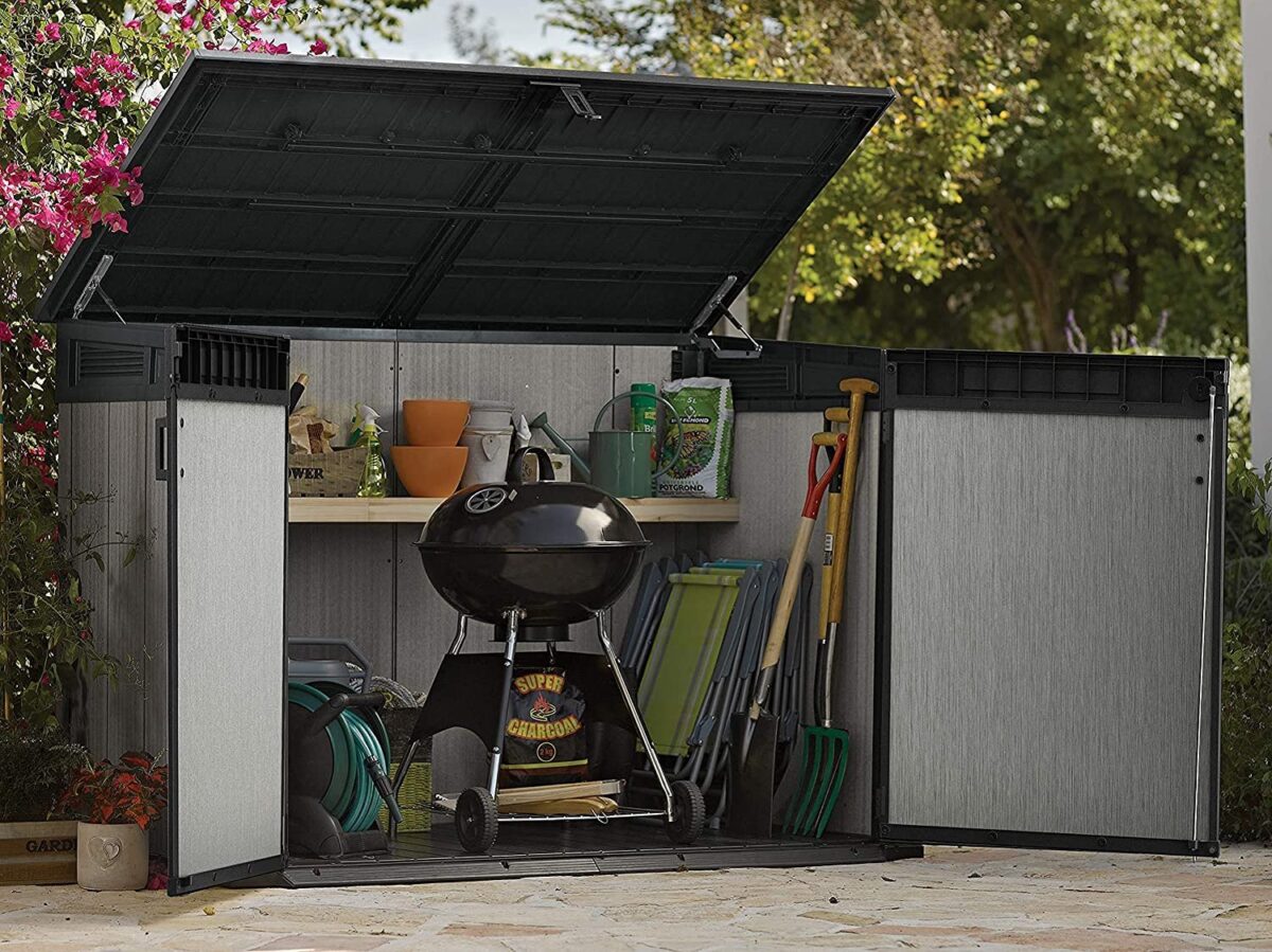 Keter Grande Store 2020L Storage Shed – Grey - Image 5