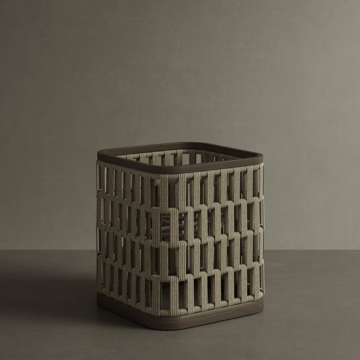 N2 Planter Dark Teak - Image 1