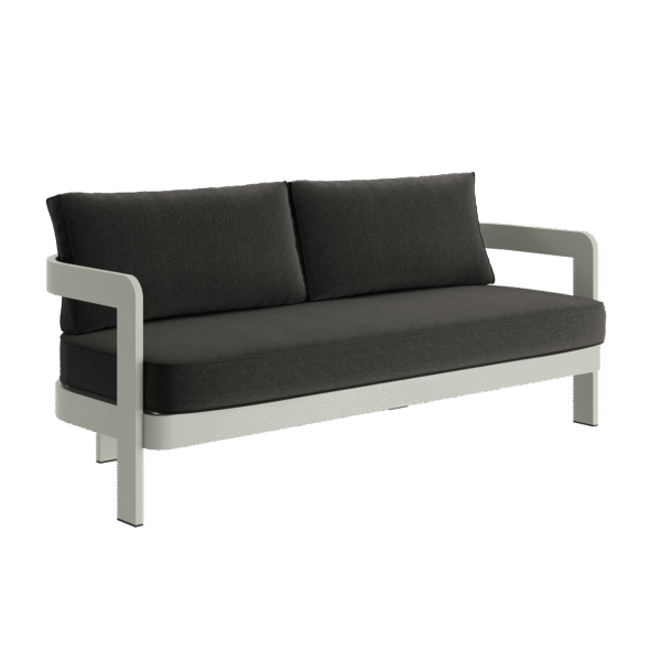 N3 Taupe Three Seater Sofa Shadow Canvas